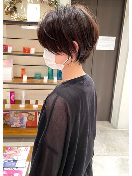 バンプ ギンザ(BUMP GINZA) 白髪ぼかしハイライト絶壁解消ひし形大人ショートボブ聖