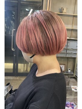 ザ デイ(THE DAY) ピンクとベージュのグラデーションカラー【シャドールーツ】