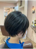 丸みショート