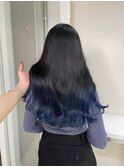 グラデーションカラーバレイヤージュインナーカラー　ryota