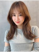 《Agu hair》2wayバング×くびれワンホンヘア