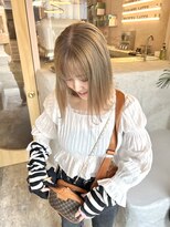 イル(iru)&nbsp;【iru /谷町/上本町】柔らかハイトーンベージュ♪