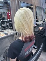 インク 渋谷(INK.)&nbsp;裾カラー/ブロンド/抜きっぱなし/髪質改善/