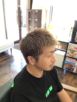 アークス(Ark'ss) ショート　スパイキー　スパイキーショート　金髪男子　金髪