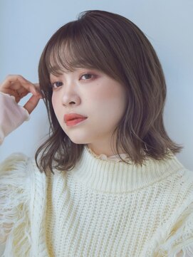 ガーデンヨコハマエスト(GARDEN YOKOHAMA est) 外ハネボブ イメチェン ワイドバング ベージュ 美髪