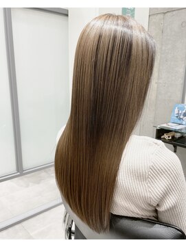 レイ(Ley) 姫路唯一1人の【髪質改善カット】×【髪質改善ストレート】