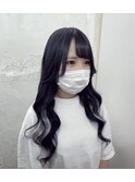 ネイビー×シルバー
