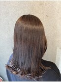 relile美髪ストレート×ミディアム