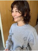 ルーズなウェーブが可愛い！くせ毛風パーマ/20代30代40代