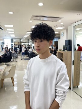 ケンジ 平塚ラスカ店(KENJE) 波巻きパーマ/波巻きスパイラル/メンズパーマ/メンズショート