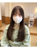 顔周りレイヤーカット