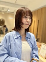 マーシィ(MARCIE)&nbsp;【natsumi】ナチュラルオレンジブラウン×アクセントカット