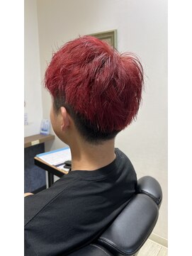 ルシードスタイル ボーグル岐阜店(LUCIDO STYLE BOGL) ハイトーンレッド