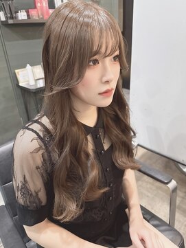 マーシュ(marshu) ブリーチなし/オリーブベージュ/神崎