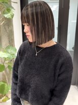 ヨーク(YOKE)&nbsp;【YOKE】ハイライトカラーカーキベージュグレージュカラー