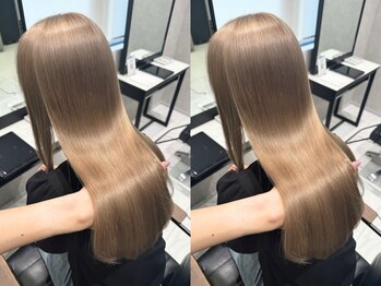 フォルテリノ ナゴヤ(FORTE Lino)の写真/【金山駅徒歩3分】年間8万人が体験！自社開発のパールプラチナTrで髪が宝石のように輝く、驚異の髪質改善♪