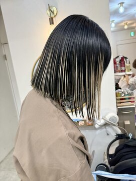 ロミー 本厚木(ROMMY.) 大人可愛いボブハイライトカラー骨格似合わせ◎