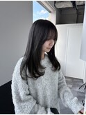 アッシュグレージュ／レイヤーカット