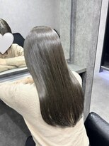 エースヘアー(A.hair)&nbsp;オリーブグレージュ/レイヤーカット/髪質改善トリートメント