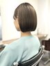★徳田指名限定★カット＋艶カラー＋Oggiottoトリートメント/￥9900