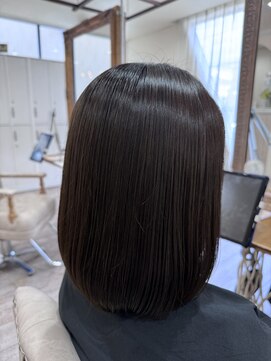ラボヌールヘアーノーブル 新越谷店(La Bonheur hair noble) 極上髪質改善/美髪ストレート/美艶ボブ【美髪】【イメチェン】