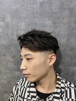 メロウメンズライン 神戸三宮(mellow men's line) フェザーパーマ