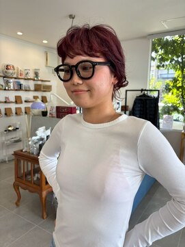 O 20代30代40代♪大人かわいい小顔ショートボブ☆ゆるふわくせ毛風