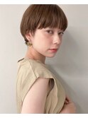 30代　マッシュショート　ショート　ショートカット　青山　小顔