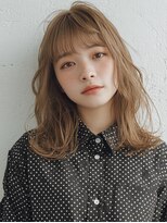 アネモネ 真美ヶ丘店(Ane mone)&nbsp;透明感ベージュミディ