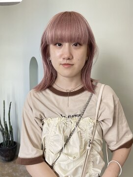 ユー(yew) pail pink