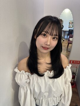 ヘアーラウンジルシェル(HAIR LOUNGE Le ciel) 【今どきヘア!】地毛風カラー×レイヤーカット