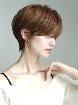 インセプション 銀座(INCEPTION) 切りっぱなしショート・ボブ/絶壁解消/前髪なし/20代/30代/面長
