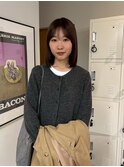 黒髪/オリーブグレー/小顔/ココアベージュ/津田沼駅