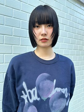 ムジーク(Musiiik) レイヤーボブ/暗髪ボブ