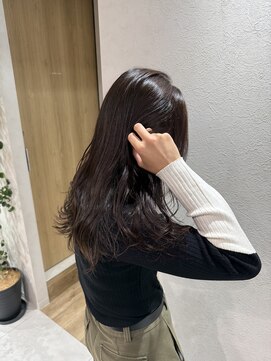 ニカ ボーテ(Nika beaute) 顔周りカット小顔似合わせカット アッシュベージュ