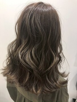 ラ ブーケ 中川中島店(La Bouquet) 黒髪/オリーブグレー/小顔/ココアベージュ/中川中島駅