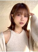 外ハネボブラインボブ切りっぱなしボブヘイリーボブ大人ボブ