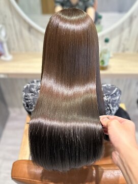 ナル 新宿(nalu) nalu新宿/髪質改善/縮毛矯正/METEO/透明感/インナーカラー/新宿