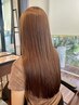 【髪のダメージが気になる方にオススメ】カット＋カラー＋極上トリートメント