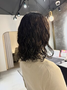 ビーストバイブランカ 刈谷三河安城(BEEst by BLANCA) ミディアムヘア×ゆるめウェーブパーマ