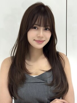 サロンドミルク 新百合ヶ丘店(salon de MiLK) ★顔周りカットココアブラウン小顔ミルクティーブラウン韓国ヘア