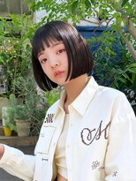 イデアル(Ideal) コンパクトボブ×オン眉で、周りと差がつくおしゃれヘアに◎