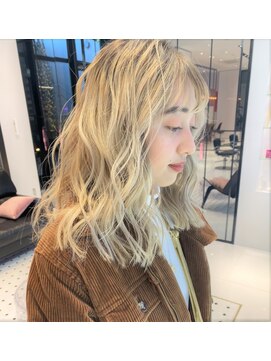 キーン 吉祥寺店(keen) 《NANAKO》スパシャルハイライトブロンドスタイル