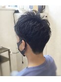 メンズショートヘア