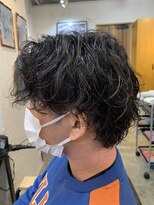 エルオム(EL.HOMME)&nbsp;【MITSU】縦落ちスパイラル×センターパートウルフ