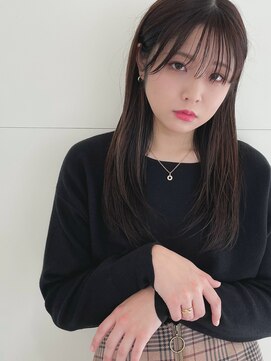 オウルズ(owls) 【owls】大人可愛いシースルーバング耳掛けうるつやロング