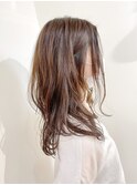 【パーマ】ロングレイヤーの酸性デジパースタイル