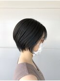 大人気☆ショートヘアとブラックグレージュ