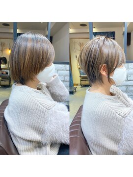 アヴァロン(AVALON) 30代40代50代/ひし形丸みショート【mag銀座】佐藤聖