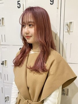 ミー(me.) ピンクカラー＋ロング